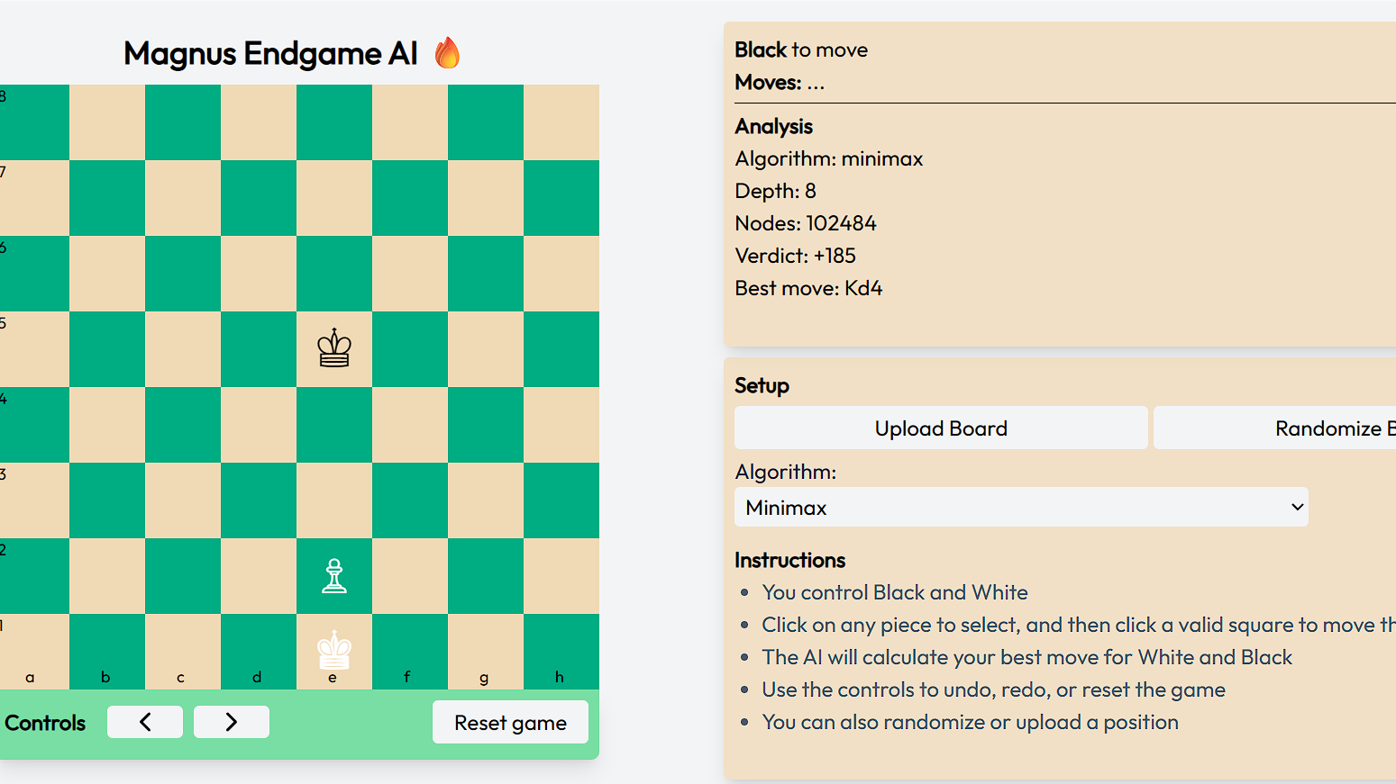 Chess Endgame